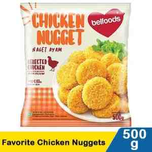 Belfoods Favorite Chicken Nuggets 500g - BELFOODS,FAVORITE CHICKEN NUGGETS 500g PCK