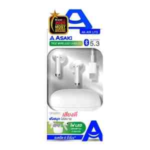 ASAKI  True Wireless Earbuds Model. AK-AIR LITE Asstd Colors