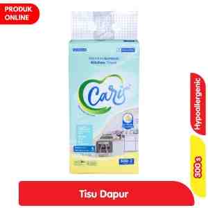 Caris Tisu Dapur Bambu Bottom Pull 2ply 300 s - Caris Tisu Dapur Bambu Bottom Pull 2ply 300 s