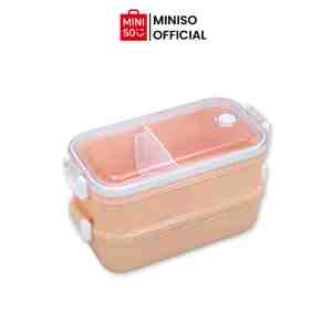 Colorful collection Bento Box 900mLOrange - Kotak makan bento colorful orange 900ml, praktis -