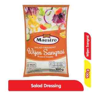 Maestro Salad Dressing Wijen Sangrai 100 g - Maestro Salad Dressing Wijen Sangrai 100 g