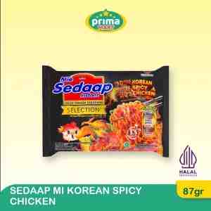 Sedaap Mi Korean Spicy Chicken 87 Gr - Sedaap Mi Korean Spicy Chicken 87 Gr