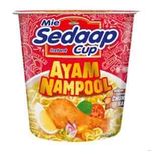 SEDAAP MIE CUP AYAM NAMPOOL 75GR - SEDAAP MIE CUP AYAM NAMPOOL 75GR