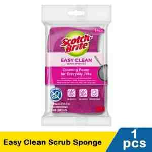 Scotch Brite Easy Clean Scrub Sponge - SCOTCH BRITE,EASY CLEAN SCRUB SPONGE