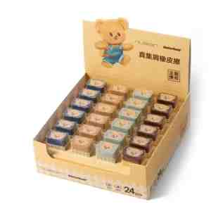 DELI x ButterBear   NS036-B  Eraser No. NS036-B Asstd Colors