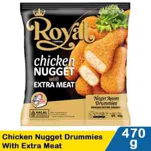 Belfoods Royal Nugget Drummies 470g - BELFOODS,ROYAL NUGGET DRUMMIES 470g PCK