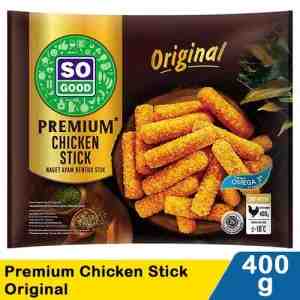 So Good Chicken Stick Premium 400g - SO GOOD,CHICKEN STICK PREMIUM 400g PCK