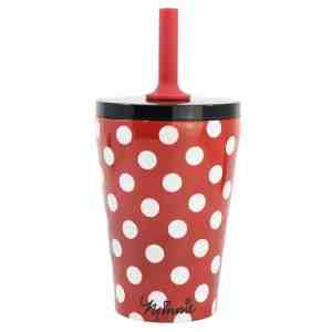 Disney Stor Stainless Steel Tumbler 360 ml Minnie - Tumbler stainless steel dengan sedotan, tahan suhu