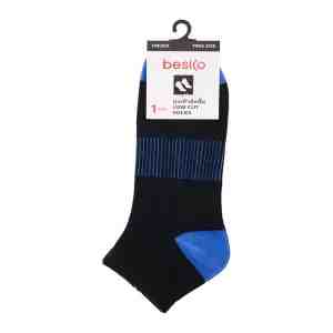 GD5  BESICO Low Cut Socks Model. GD5 Black Color