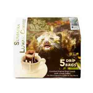 WOCA LUWAK COFFEE DRIP SUMATRA 5S PCK