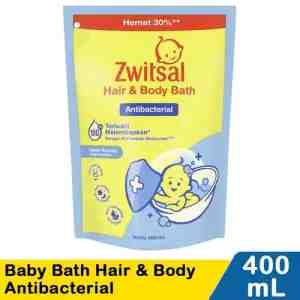 Zwitsal Baby Bath Hair  Body Antibacterial 450400ml - ZWITSAL,BABY BATH HAIR  BODY ANTIBACTERIAL 45040