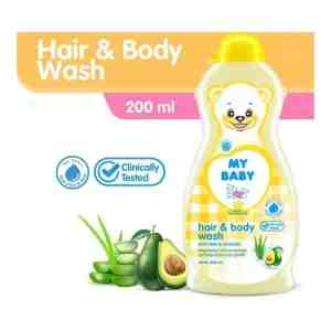 My Baby Hair  Body Wash 200ml - MY BABY,HAIR  BODY WASH 200mL BTL