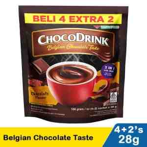 Chocodrink Belgian Chocolate Taste 42x28g - CHOCODRINK,BELGIAN CHOCOLATE TASTE 42x28g PCH