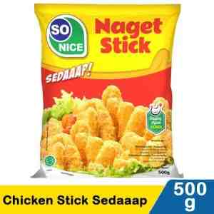 So Nice Chicken Stick Sedaaap 500g - SO NICE,CHICKEN STICK SEDAAAP 500g PCK
