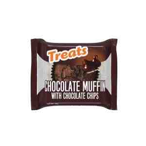 Treats Muffin - Chocolate with Chocolate Chips 60g - Treats Muffin - Chocolate with Chocolate Chips 60g