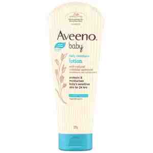 Aveeno Baby Daily Moisture Lotion 227gr - Menjaga dan melembapkan kulit bayi yang kering  s