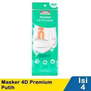 Indomaret Masker 4d Premium 4s Putih - INDOMARET,MASKER 4D PREMIUM 4S PUTIH