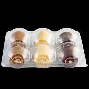 30 . x 6  ASSORTED ROLL CAKE 30 G x 6 PCS 10021887 - Brand - 10021887
