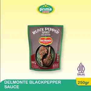 Delmonte Blackpepper Sauce 250 Grpac - Delmonte Blackpepper Sauce 250 Grpac