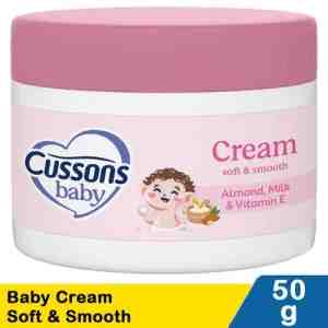 Cussons Baby Cream Soft  Smooth 50g - CUSSONS,BABY CREAM SOFT  SMOOTH 50g POT