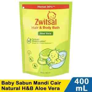 Zwitsal Baby Sabun Mandi Cair Natural Hb Aloe Vera 450400ml - ZWITSAL,BABY SABUN MANDI CAIR NATURAL HB ALOE VER