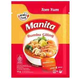 Manita Bumbu Giling Tom Yum 50 g - Manita Bumbu Giling Tom Yum 50 g