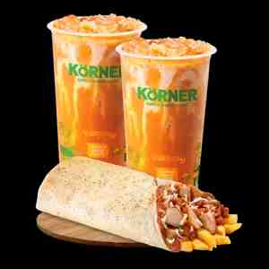 1 BURRITOS BEEF  2 ICED THAI TEA LARGE - 1 BURRITOS BEEF  2 ICED THAI TEA LARGE