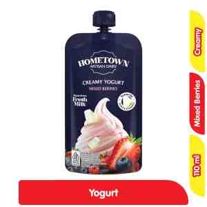 Hometown Creamy Yogurt Sunpride Mixed Berries 110 g - Hometown Creamy Yogurt Sunpride Mixed Berries 110
