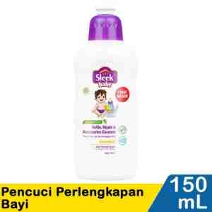 Sleek Pencuci Botol,dotperlengkapan Bayi 150ml - SLEEK,PENCUCI BOTOL,DOTPERLENGKAPAN BAYI 150mL BT