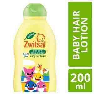 Zwitsal Baby Hair Lotion Natural Aloev,kmrisldr 200ml - ZWITSAL,BABY HAIR LOTION NATURAL ALOEV,KMRISLDR 2
