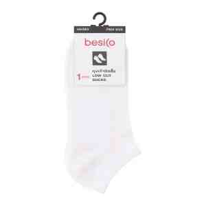 BSP03  BESICO Sport Socks Model. BSP03 White Color