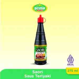 Saori Saus Teriyaki Botol 275 Ml - Saori Saus Teriyaki Botol 275 Ml