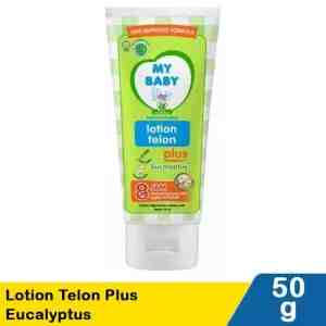 My Baby Lotion Telon Plus Eucalyptus 50g - MY BABY,LOTION TELON PLUS EUCALYPTUS 50g TUB