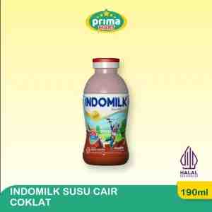 Indomilk Susu Cair Coklat 190 Ml - Indomilk Susu Cair Coklat 190 Ml