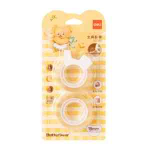 DELI x ButterBear  18 . Office Tape 18 mm.