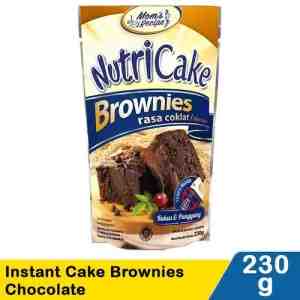 Nutricake Instant Cake Brownies Chocolate 230g - NUTRICAKE,INSTANT CAKE BROWNIES CHOCOLATE 230g PCH