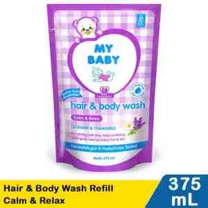 My Baby Hair  Body Wash Refill Calm  Relax 375ml - MY BABY,HAIR  BODY WASH REFILL CALM  RELAX 375mL