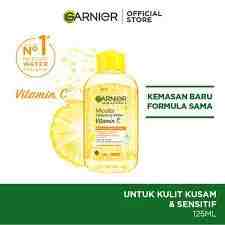 Garnier Micellar Cleansing Water Vitamin C 125ml - Garnier Micellar Cleansing Water Vitamin C 125ml a