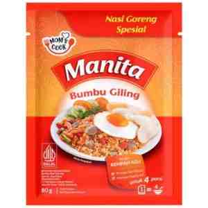 Manita Bumbu Giling Nasi Goreng Spesial 80 g - Manita Bumbu Giling Nasi Goreng Spesial 80 g