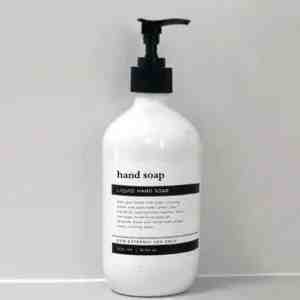 Bottle Monochrome 300ml Hand Soap Botol Sabun - Botol Pump Monochrome Aesthetic 1 pc HAND SOAP S