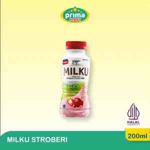 Milku Stroberi 200 Mlbtl - Milku Stroberi 200 Mlbtl
