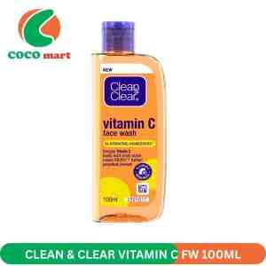 CLEAN  CLEAR VITAMIN C FW 100ML - CLEAN  CLEAR VITAMIN C FW 100ML