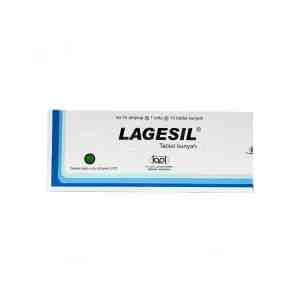 LAGESIL TABLET 1 STRIP ISI 10 TABLET - Tablet obat maag untuk mengatasi hiperasiditas lam