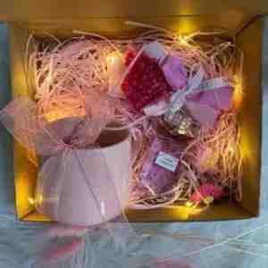 Gift Set Bouquet Mug Perfume Set