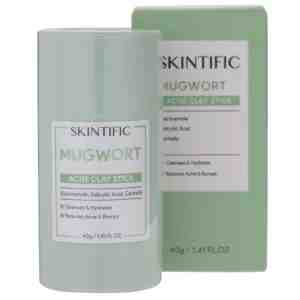 40 Skintific Mugwort ClayStick40g - Skintific Mugwort Anti Pores  Acne Clay Stick 40g