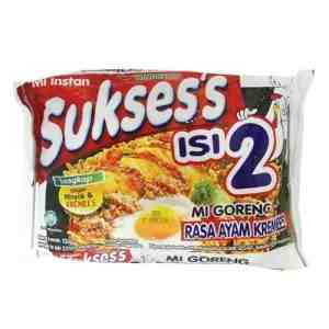 Suksess Mi Goreng Isi 2 Ayam Kremees 133 gr