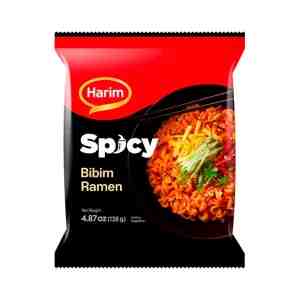 138 . HARIM Spicy Bibim Ramen 138 g.