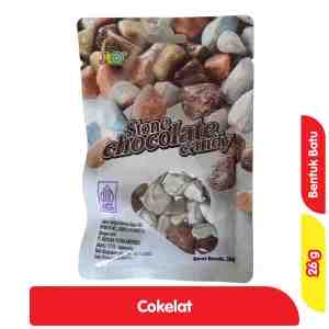 JLO Permen Cokelat Bentuk Batu 26 g - JLO Permen Cokelat Bentuk Batu 26 g