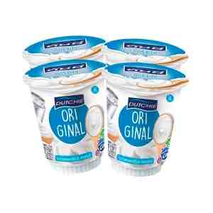 135 . x 4 DUTCHIE Yogurt Natural Flavor 135 g. x 4