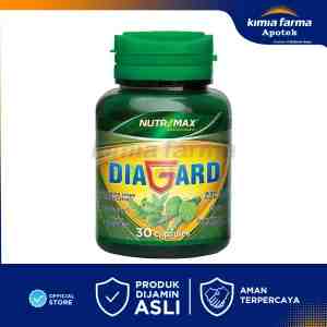 Nutrimax Diagard 30 Kapsul  Suplemen Kesehatan  Kimia Farma - Nutrimax Diagard mengkombinasikan herbal dan miner